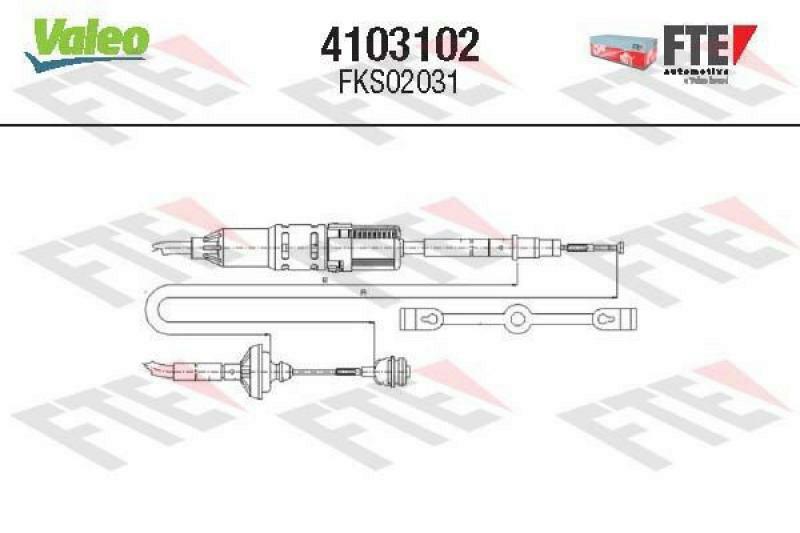 FTE Clutch Cable