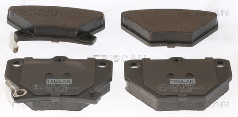 TRISCAN Brake Pad Set, disc brake