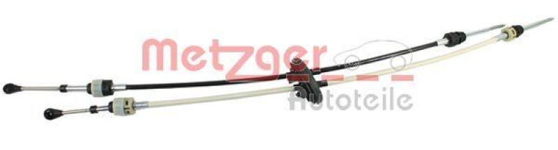 METZGER Cable Pull, manual transmission