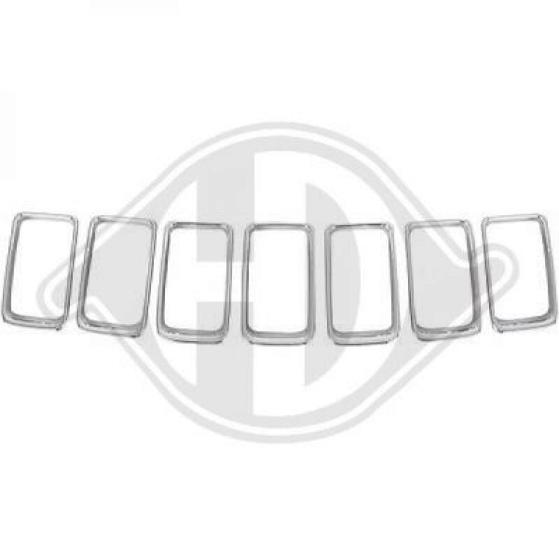 DIEDERICHS Trim/Protective Strip Set, radiator grille