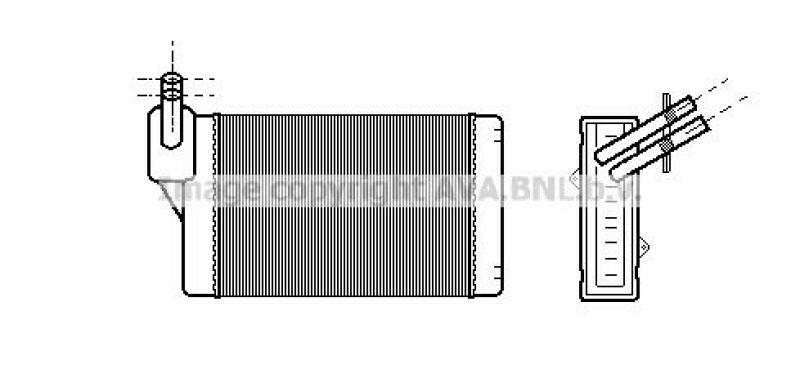 AVA QUALITY COOLING Heat Exchanger, interior heating