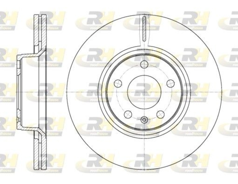 2x ROADHOUSE Bremsscheibe