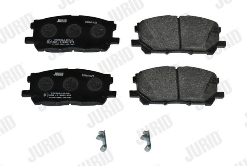 JURID Brake Pad Set, disc brake