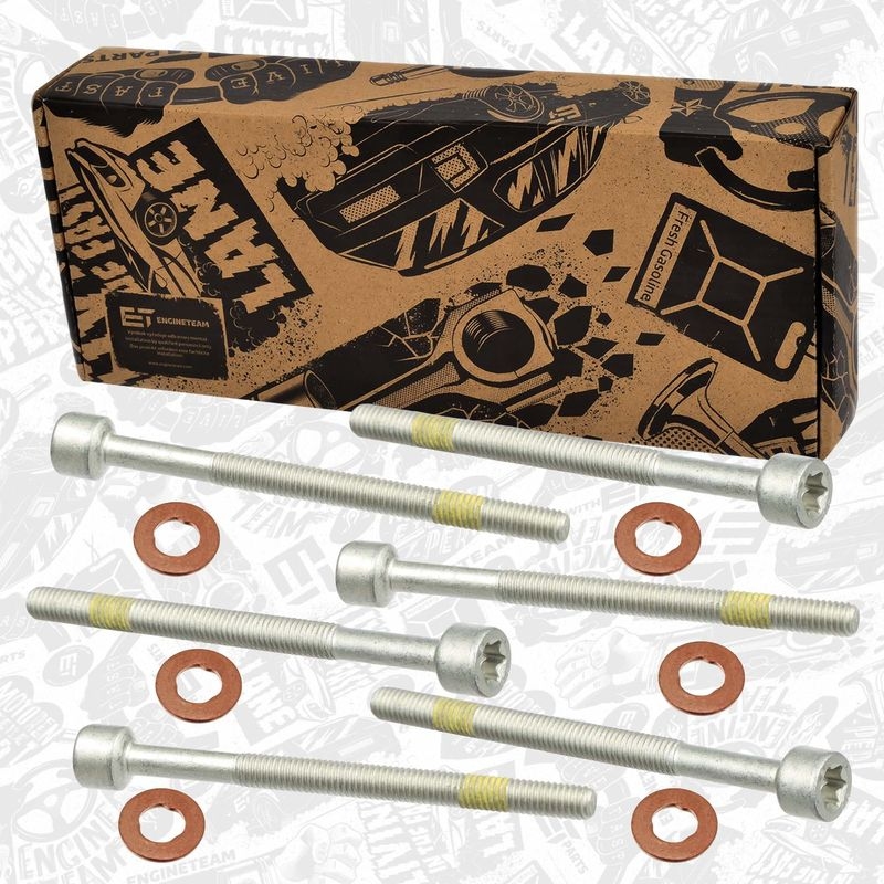 ET ENGINETEAM Schraube, Einspritzdüsenhalter boxET – service kit