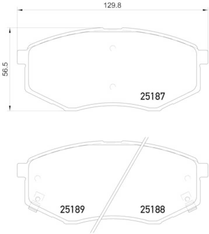 BREMBO Brake Pad Set, disc brake PRIME LINE