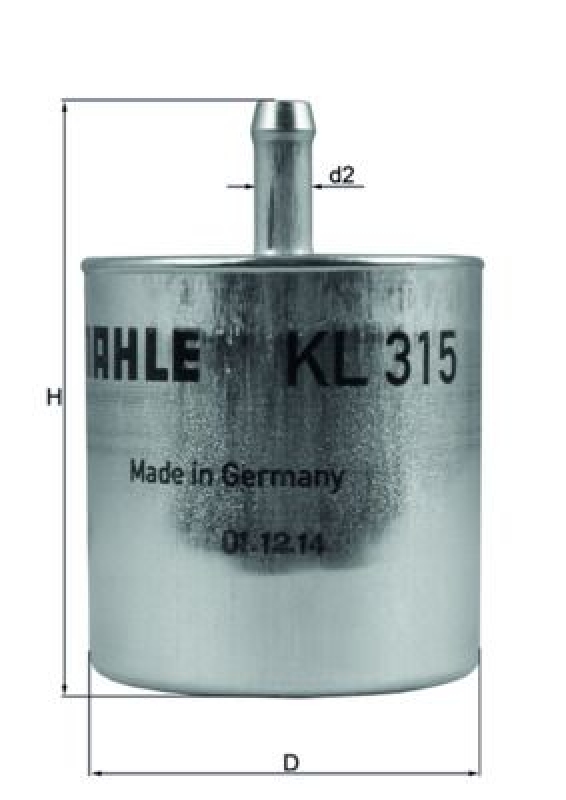 MAHLE Kraftstofffilter