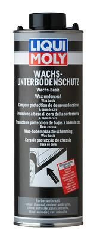 LIQUI MOLY Konservierungswachs Wachs-Unterbodenschutz anthrazit/schwarz