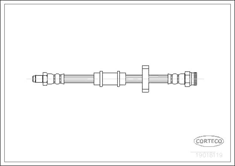 CORTECO Brake Hose