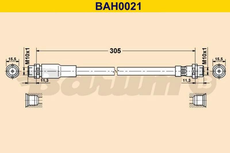 BARUM Bremsschlauch
