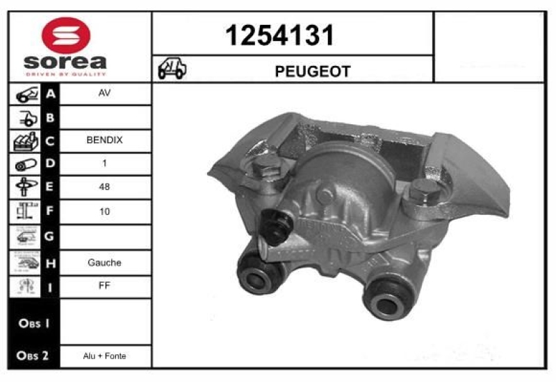 SNRA Brake Caliper