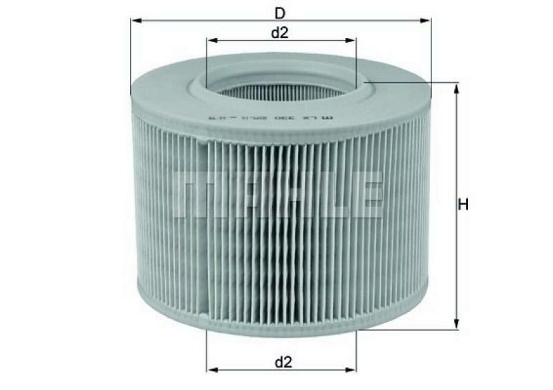 MAHLE ORIGINAL Luftfilter