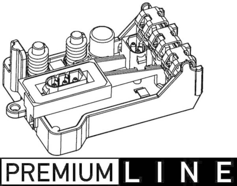 MAHLE Regler, Innenraumgebläse BEHR *** PREMIUM LINE ***