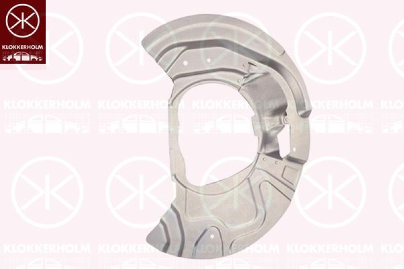 KLOKKERHOLM Splash Panel, brake disc