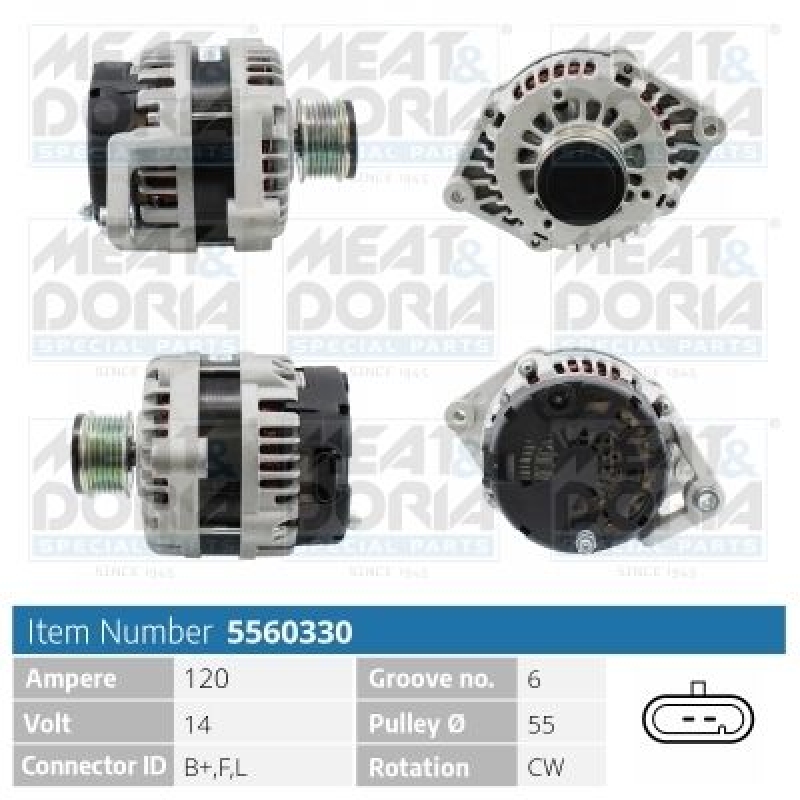 MEAT &amp; DORIA Alternator