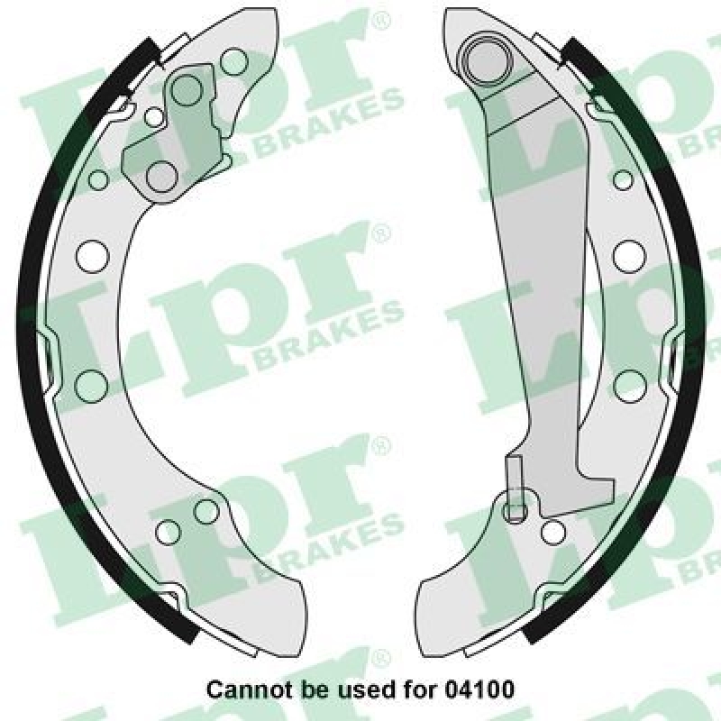 LPR Brake Shoe Set