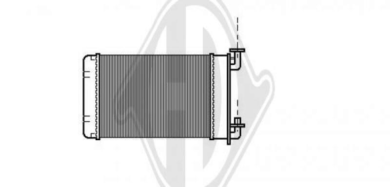DIEDERICHS Wärmetauscher, Innenraumheizung DIEDERICHS Climate