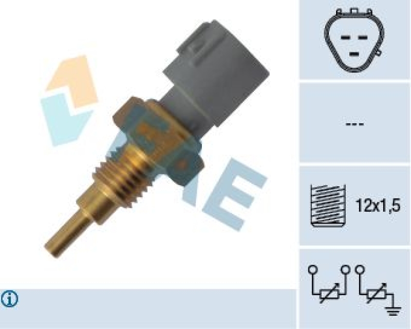 FAE Sensor, Kühlmitteltemperatur