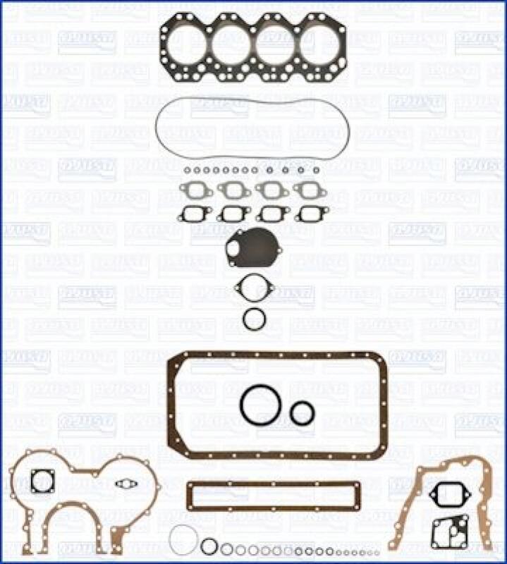 AJUSA Full Gasket Set, engine FIBERMAX