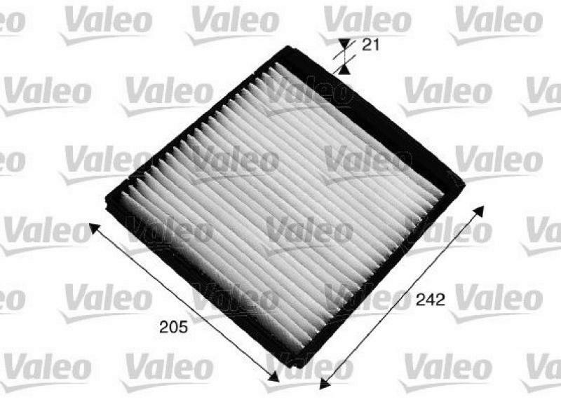 VALEO Filter, interior air CLIMFILTER COMFORT