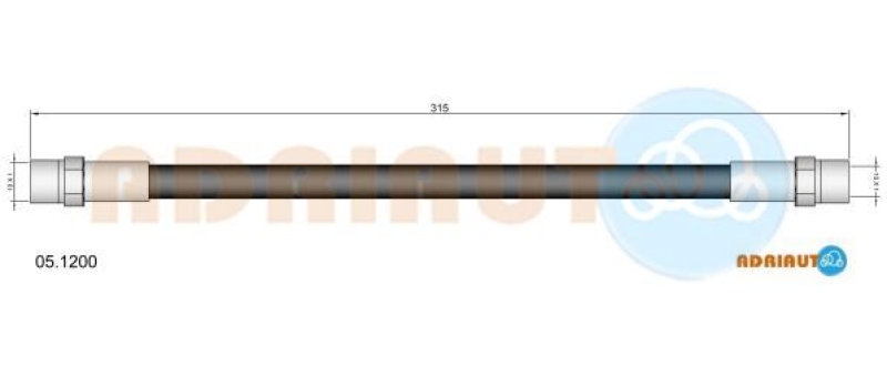 ADRIAUTO Brake Hose