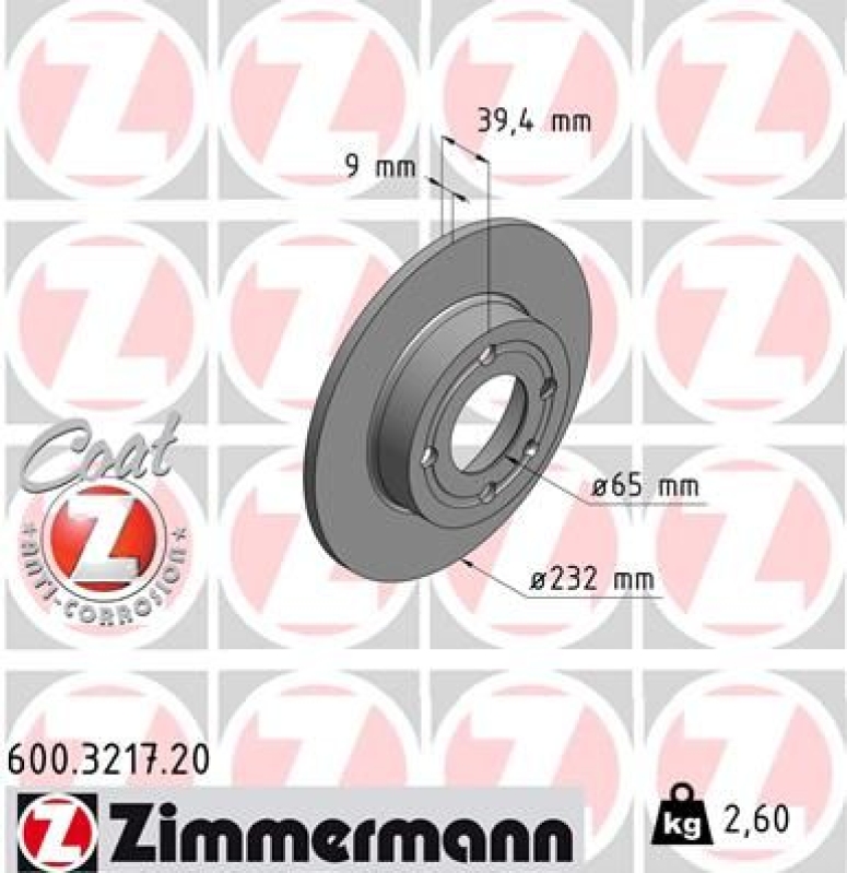 Zimmermann Bremsscheiben + Zimmermann Bremsbeläge