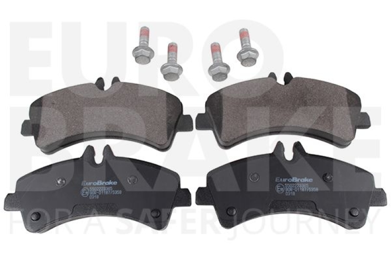 EUROBRAKE Brake Pad Set, disc brake