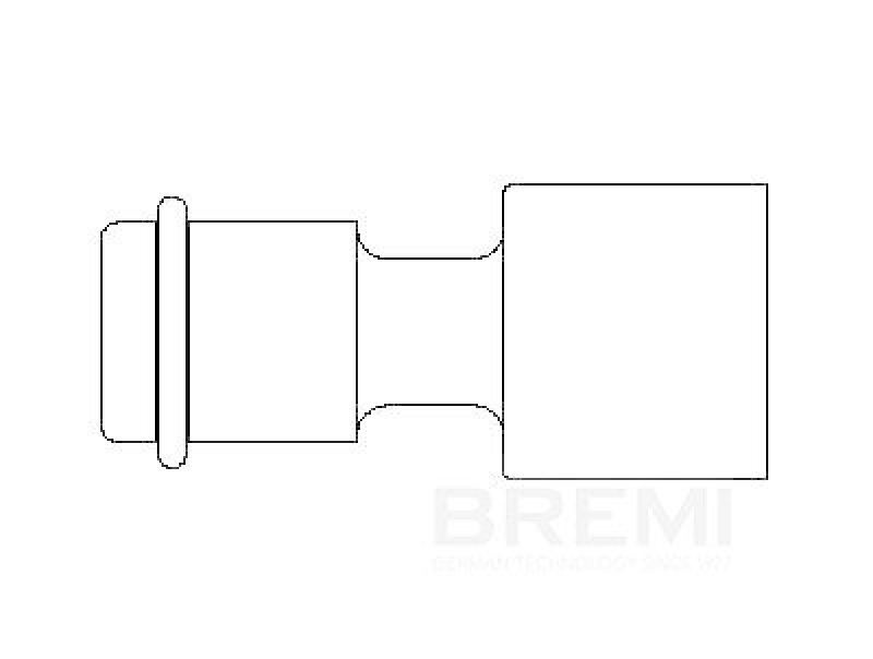 BREMI Steckerh&uuml;lse, Z&uuml;ndkabel