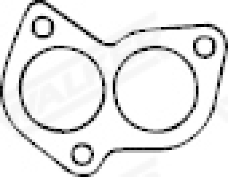 WALKER Gasket, exhaust pipe