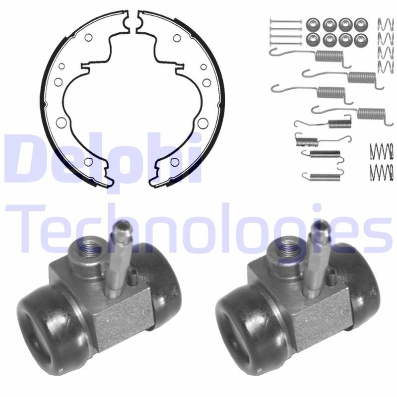 DELPHI Brake Shoe Set