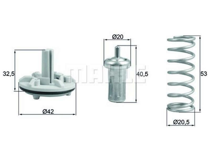 BEHR Thermostat, coolant