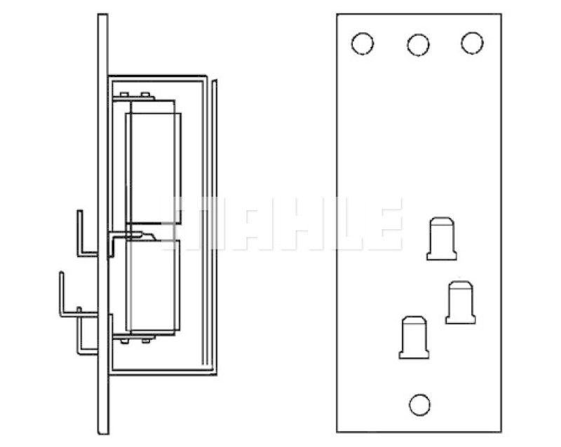 MAHLE Widerstand, Innenraumgebläse BEHR *** PREMIUM LINE ***