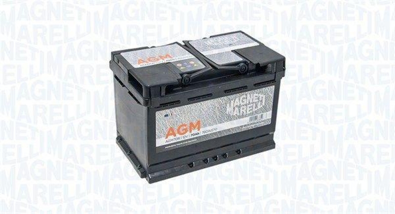 Magneti Marelli Autobatterie Starterbatterie AGM Batterie 12V 70Ah 760A B13