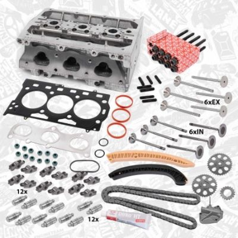 ET ENGINETEAM Reparatursatz, Zylinderkopf boxET – service kit