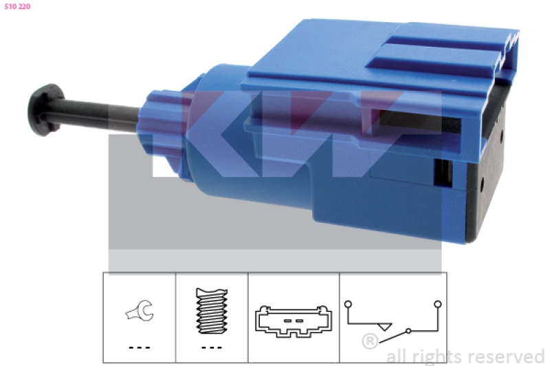 KW Schalter, Kupplungsbet&auml;tigung (GRA) Made in Italy - OE Equivalent