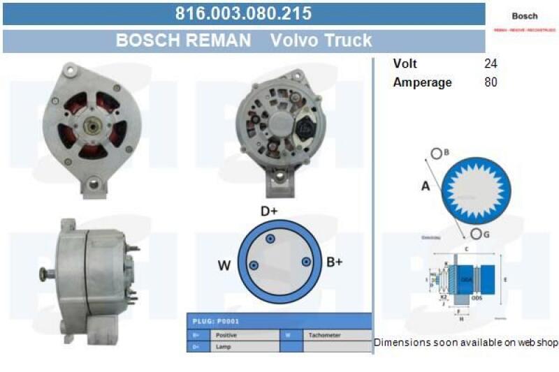 BV PSH Alternator