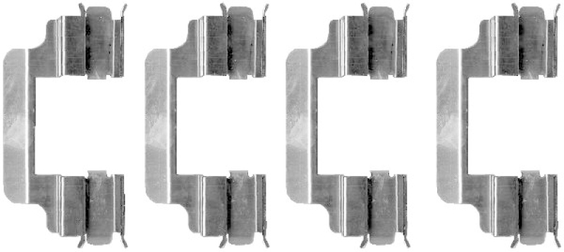 HELLA Accessory Kit, disc brake pad