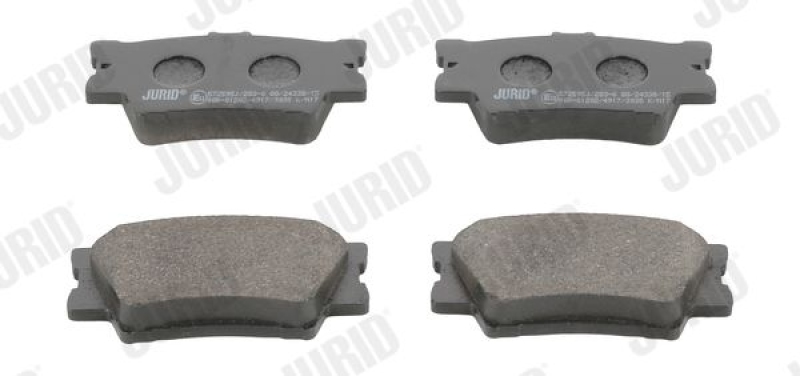 JURID Brake Pad Set, disc brake