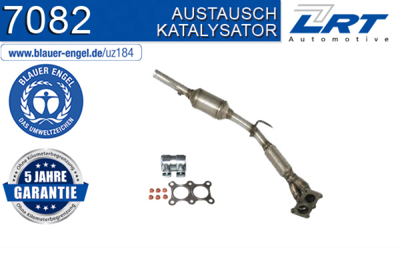 LRT Catalytic Converter ausgezeichnet mit "Der Blaue Engel"