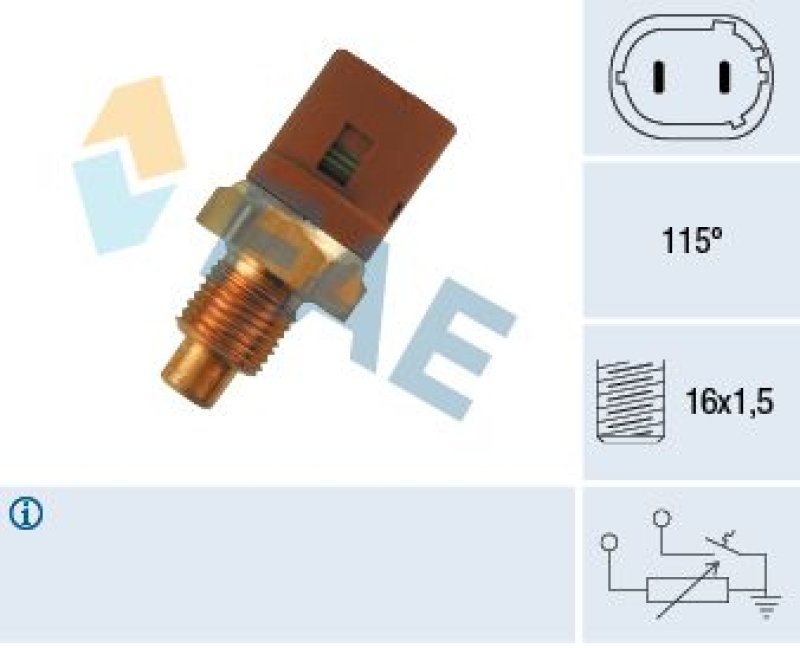 FAE Sensor, coolant temperature