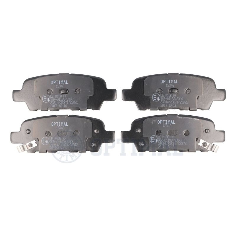 OPTIMAL Brake Pad Set, disc brake