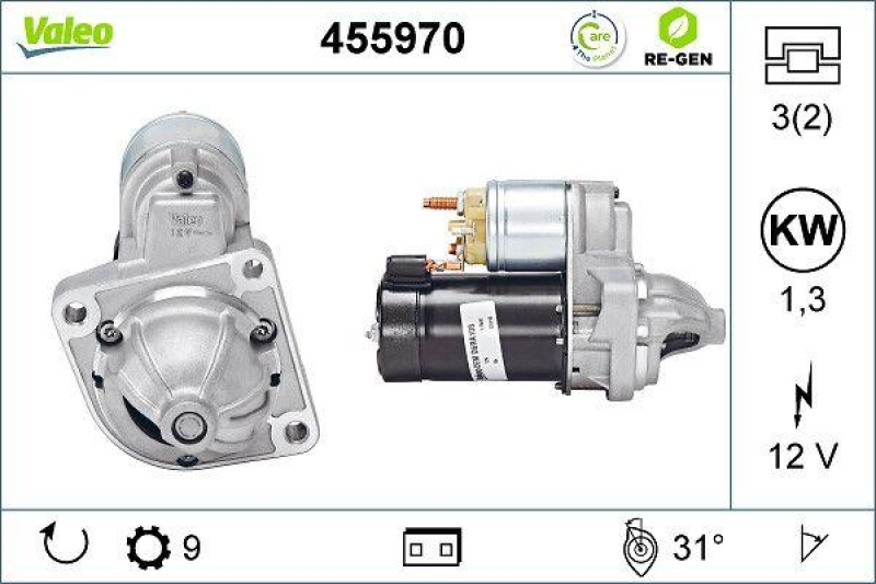 VALEO Starter VALEO RE-GEN AT