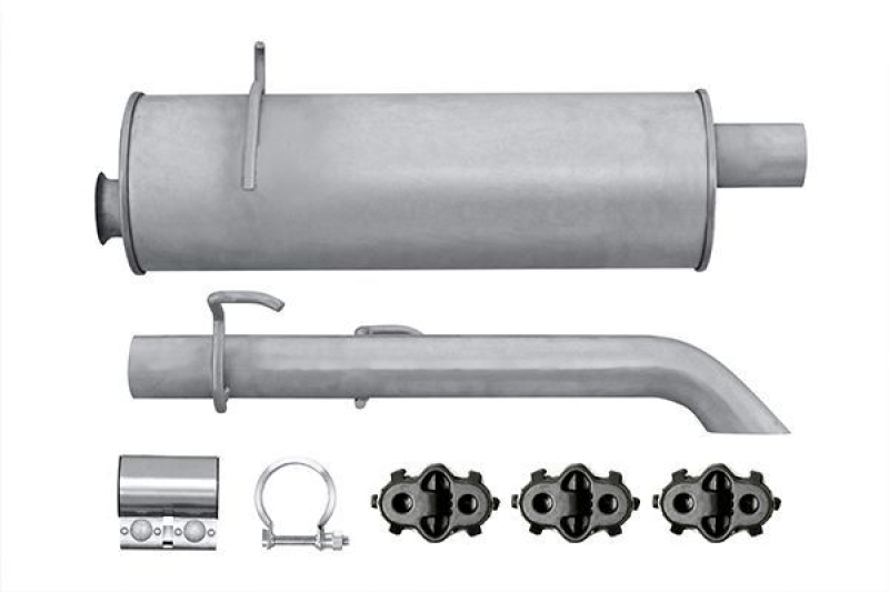 HELLA Rear Muffler Easy2Fit – PARTNERED with Faurecia