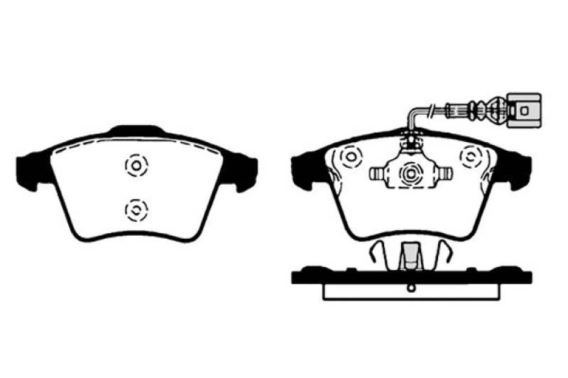 RAICAM Brake Pad Set, disc brake