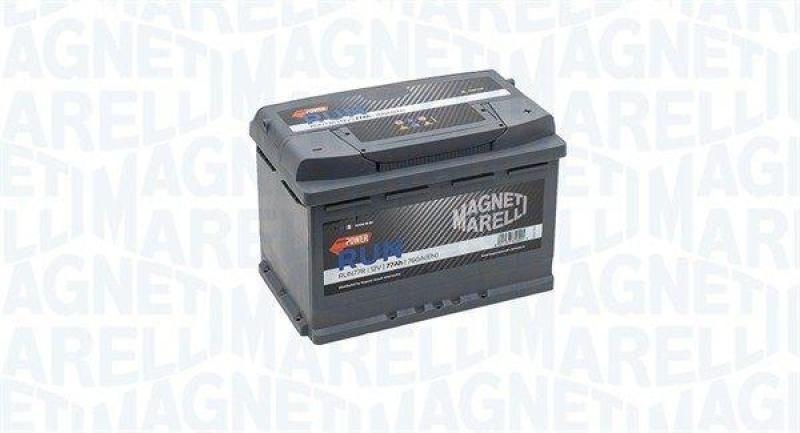 Magneti Marelli Autobatterie Starterbatterie RUN Batterie 12V 77Ah 760A B13