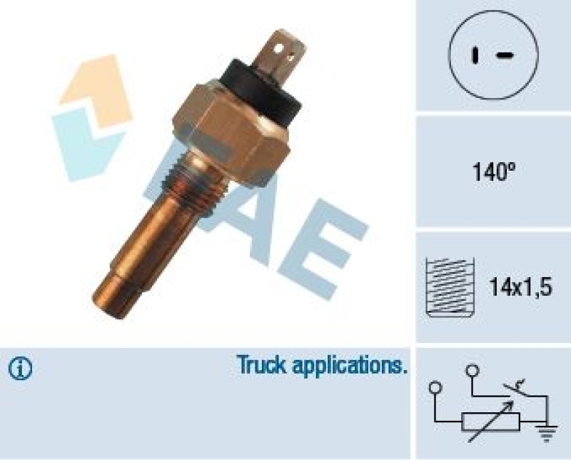 FAE Sensor, Kühlmitteltemperatur