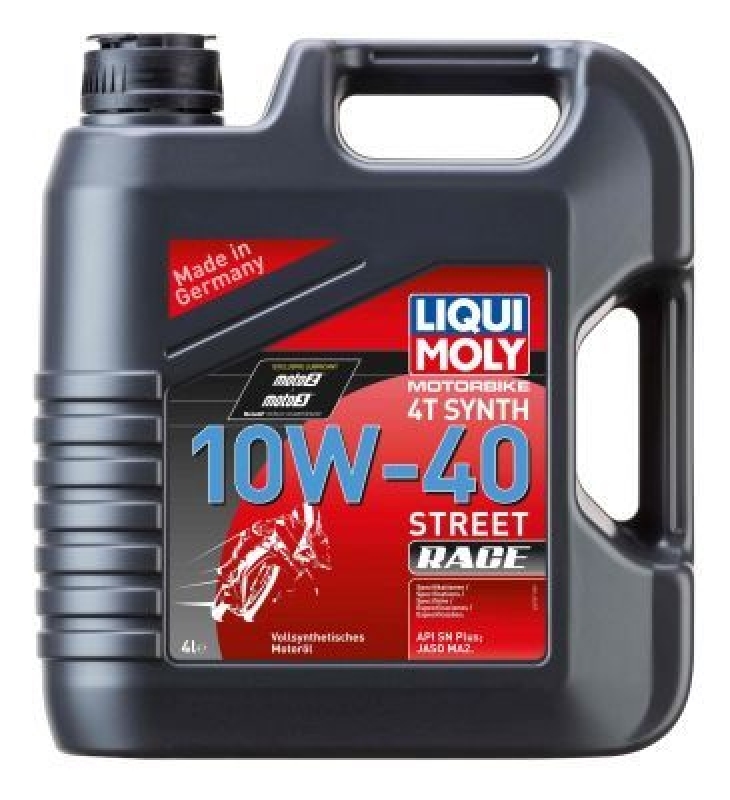 LIQUI MOLY Engine Oil Motorbike 4T Synth 10W-40 Street Race