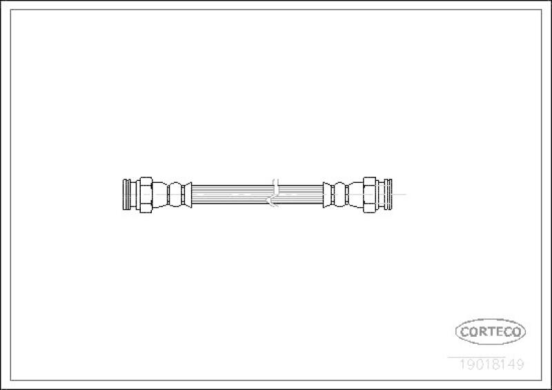 CORTECO Brake Hose