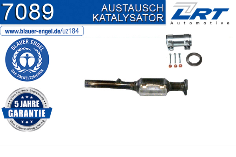 LRT Catalytic Converter ausgezeichnet mit "Der Blaue Engel"