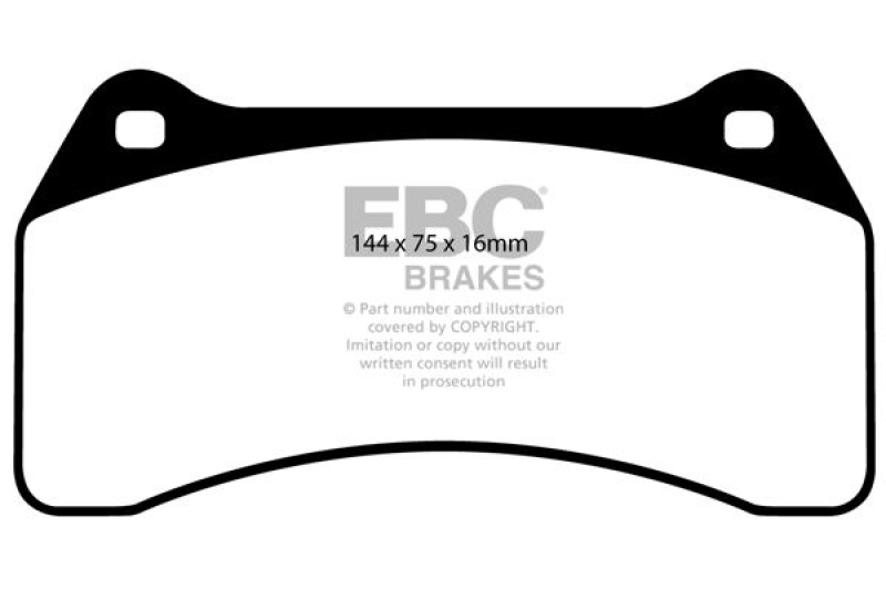 EBC Brakes Brake Pad Set, disc brake