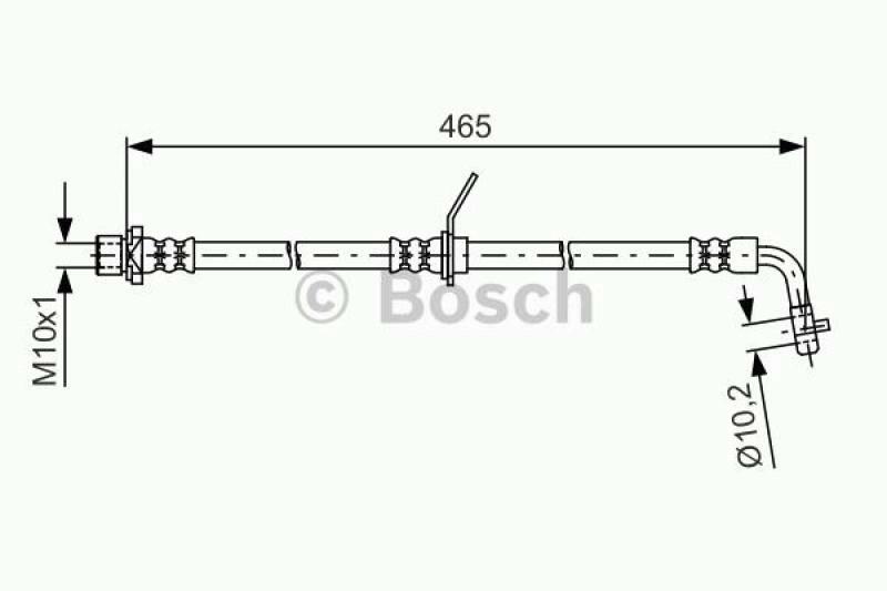 BOSCH Bremsschlauch